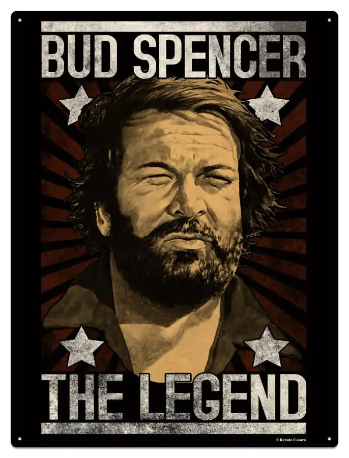 Plechová cedule Bud Spencer The Legend 20 x 30 cm fotografii produktu