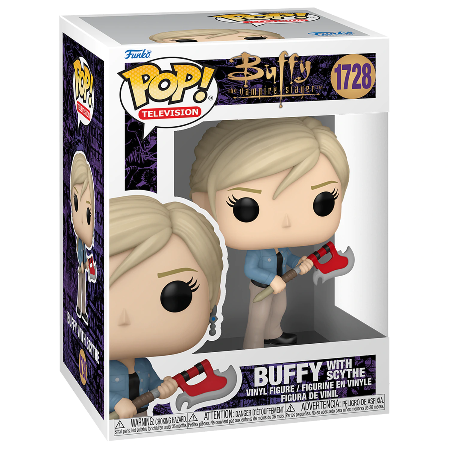 Buffy the Vampire Slayer Funko POP! TV Vinylová figurka Buffy w/Scythe 9 cm fotografii produktu