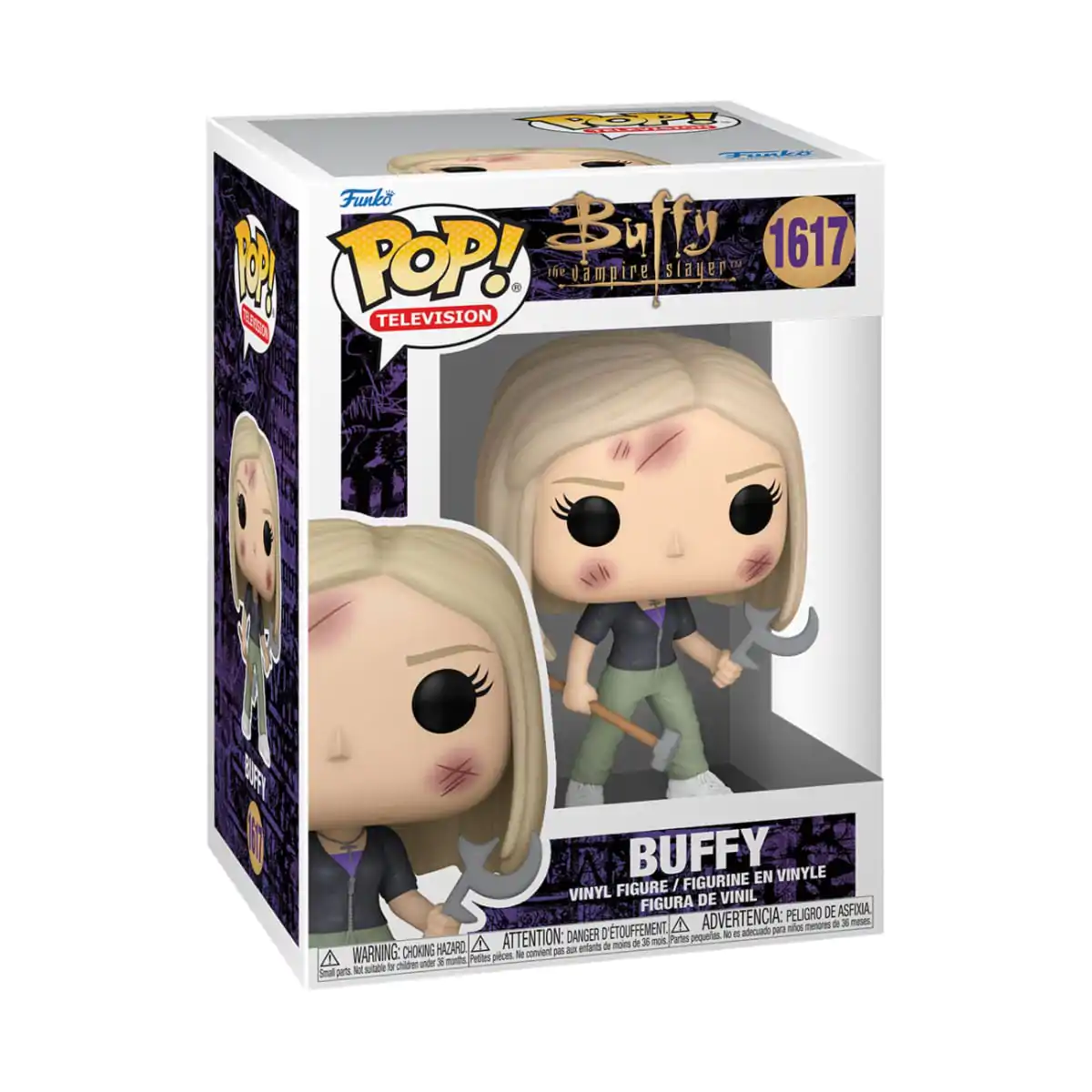 Buffy the Vampire Slayer Funko POP! TV vinylová figurka Buffy se zbraněmi 9 cm fotografii produktu