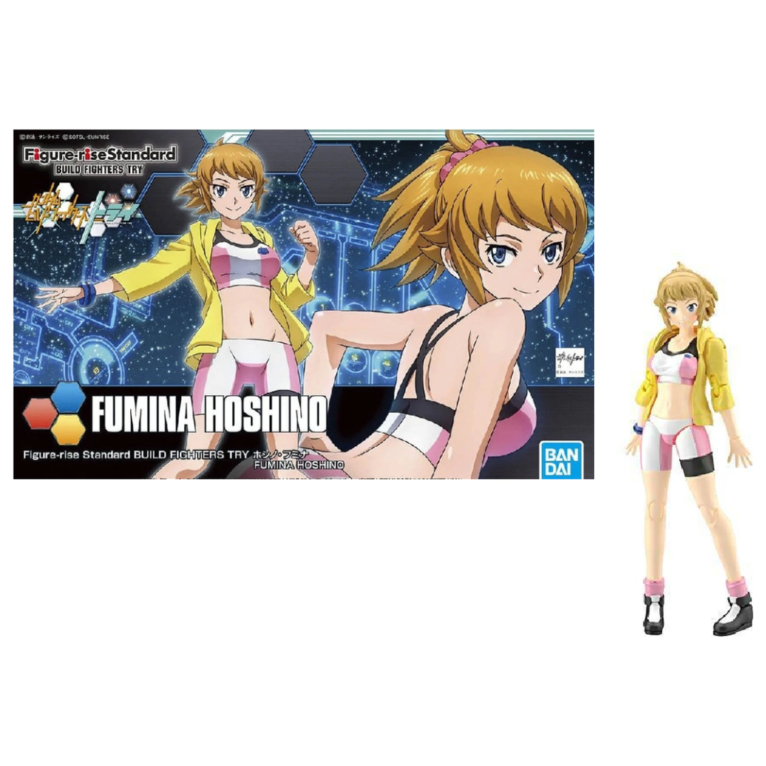 BUILD FIGHTERS Figure-rise Fumina Hoshino Modelová stavebnice fotografii produktu