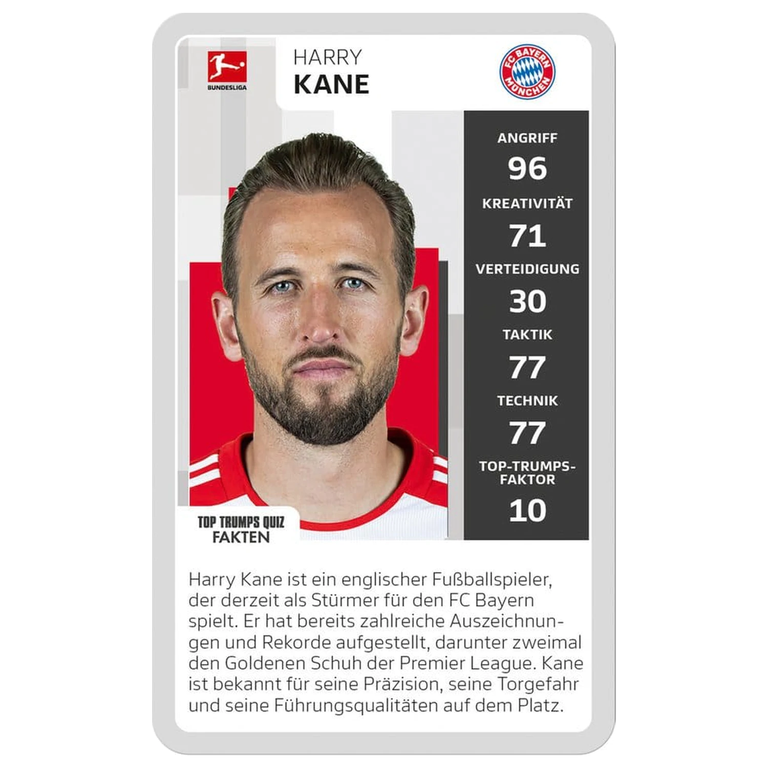 Bundesliga 2 Edition Karetní hra Top Trumps Collectables *Německá verze* fotografii produktu