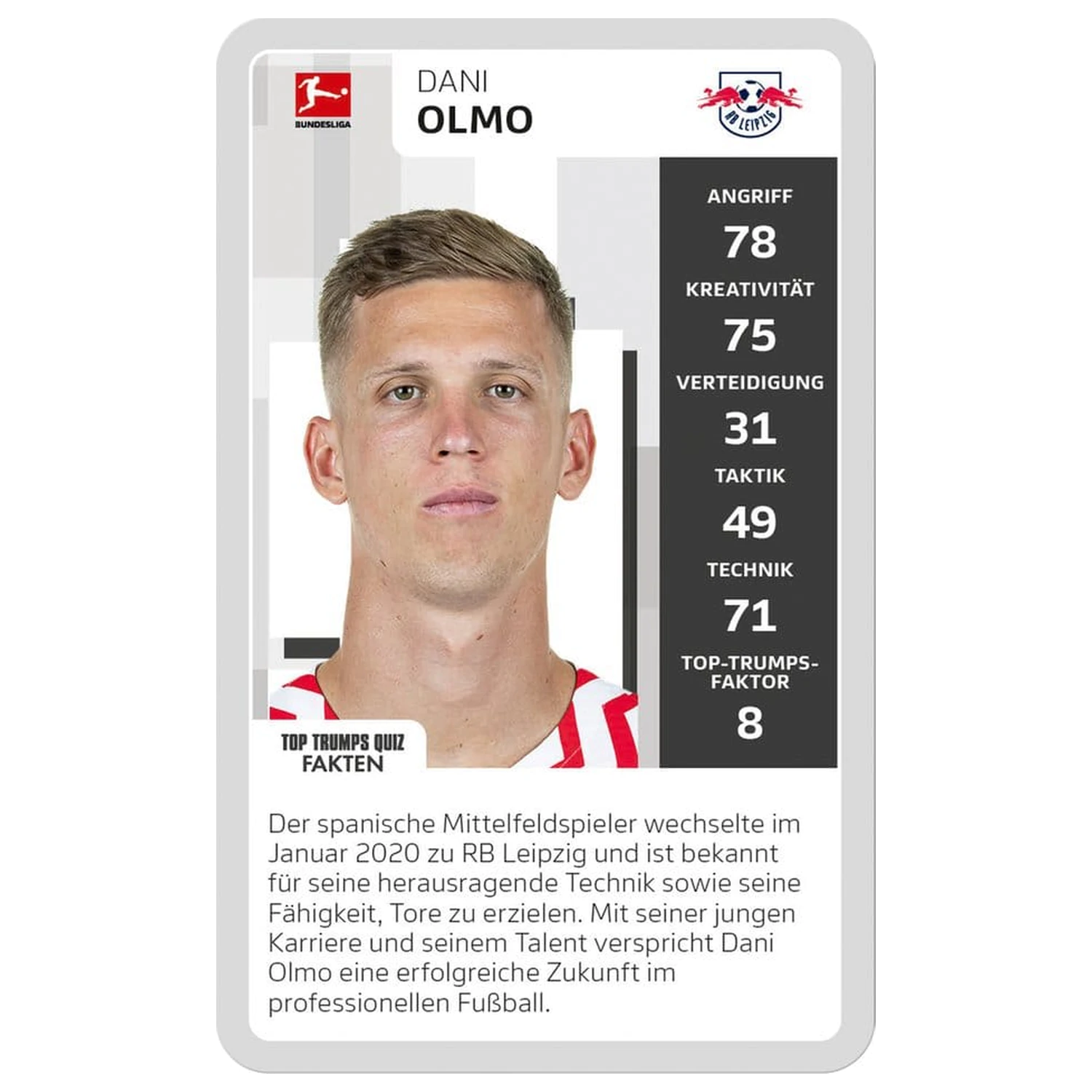 Bundesliga 2 Edition Karetní hra Top Trumps Collectables *Německá verze* fotografii produktu