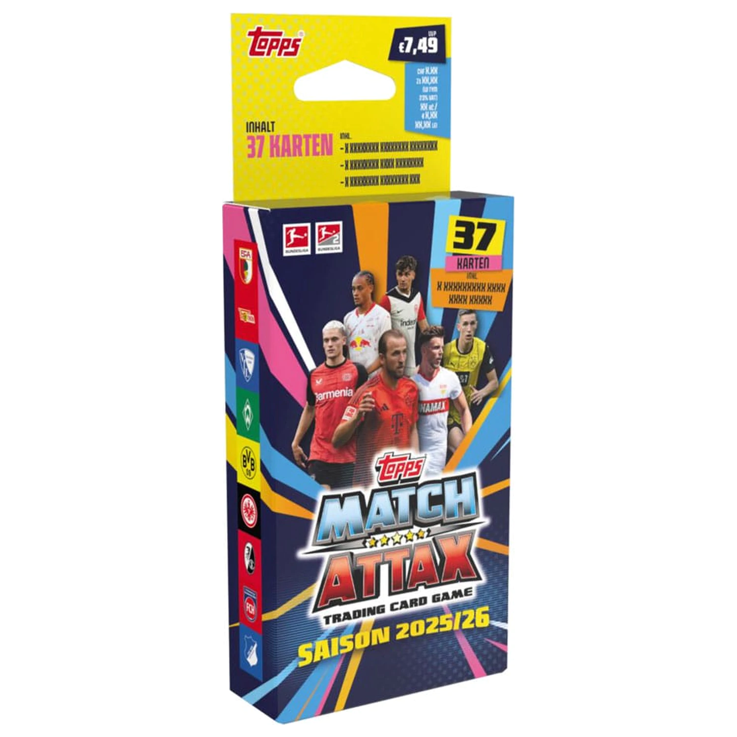 Bundesliga Match Attax Sběratelské Karty 2025/26 Eco Balení  fotografii produktu