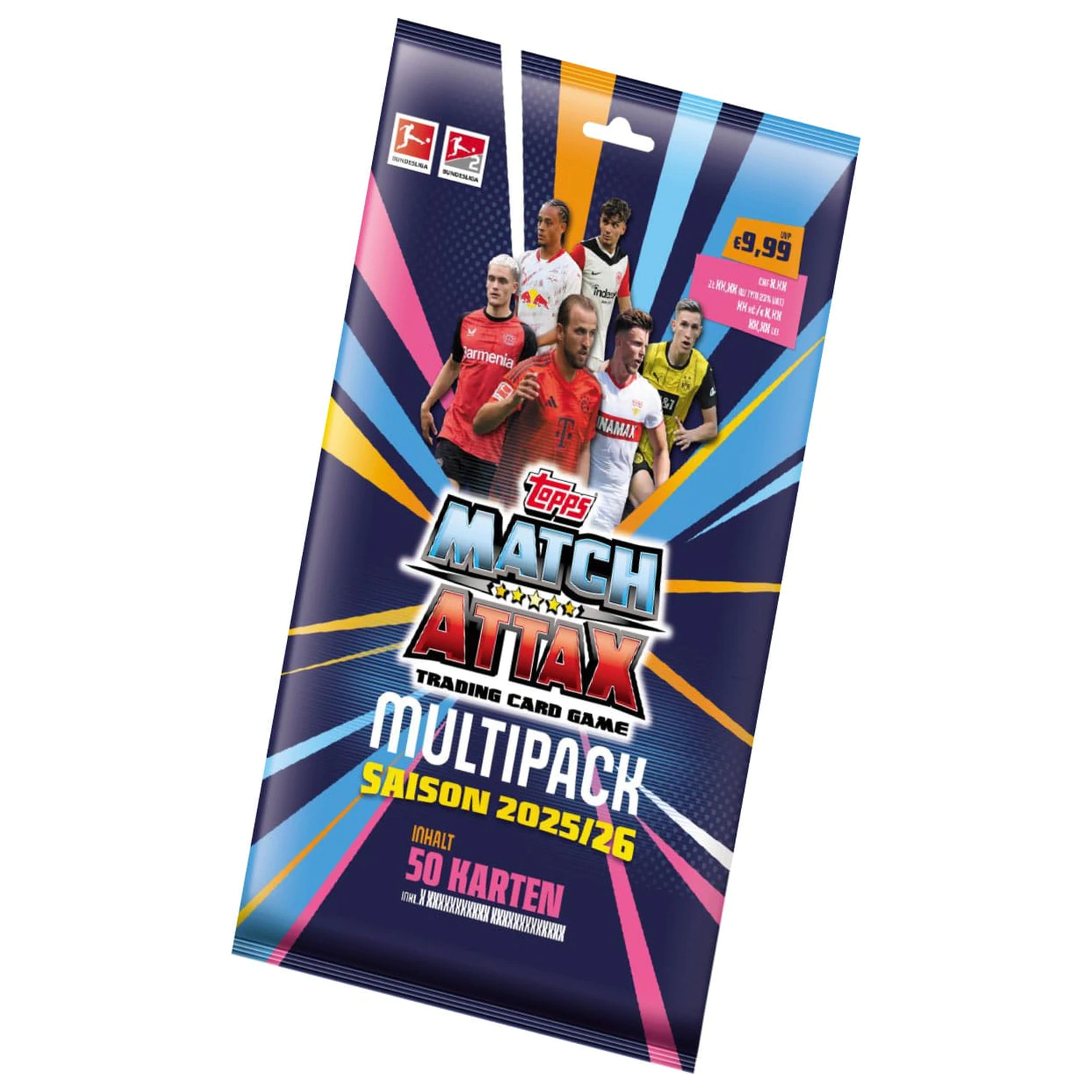 Bundesliga Match Attax Sběratelské karty 2025/26 Mega Multipack  fotografii produktu