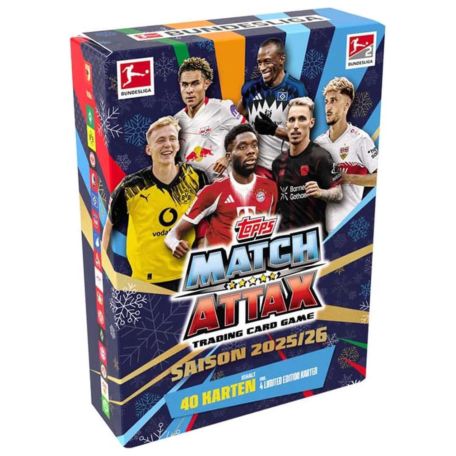 Bundesliga Match Attax Trading Cards 2025/26 Speciální plechovka fotografii produktu