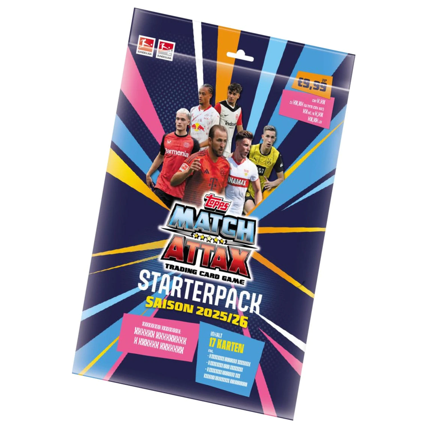 Bundesliga Match Attax Sběratelské karty 2025/26 Startovací balíček  fotografii produktu