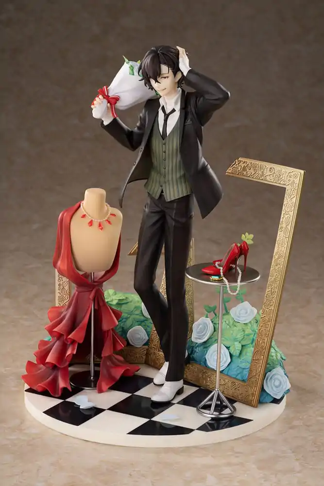 Bungo Stray Dogs PVC socha 1/8 Dazai Osamu Dress Up Ver. Deluxe Edition 26 cm fotografii produktu