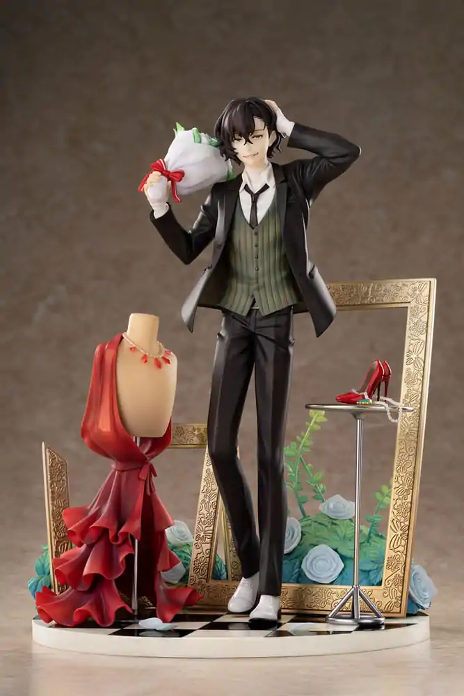 Bungo Stray Dogs PVC socha 1/8 Dazai Osamu Dress Up Ver. Deluxe Edition 26 cm fotografii produktu