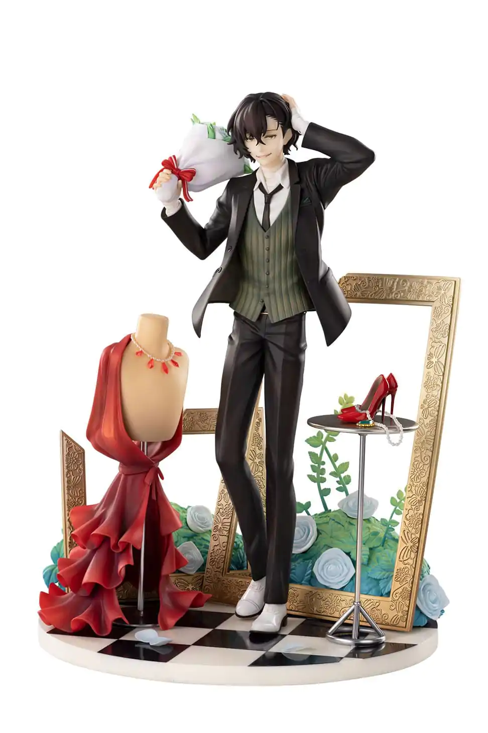 Bungo Stray Dogs PVC socha 1/8 Dazai Osamu Dress Up Ver. Deluxe Edition 26 cm fotografii produktu