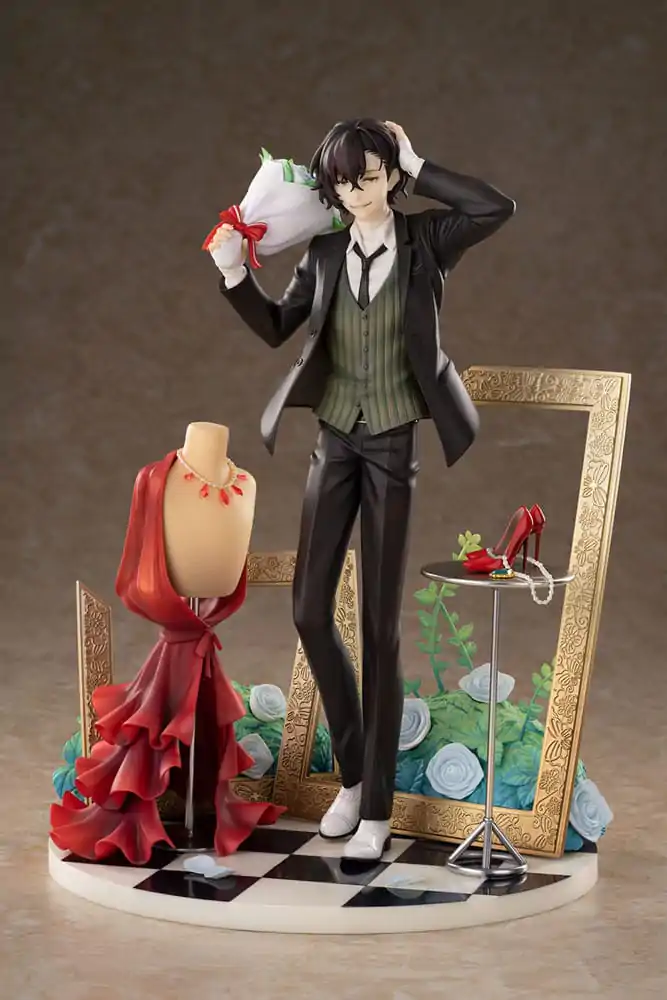 Bungo Stray Dogs PVC socha 1/8 Dazai Osamu Dress Up Ver. Deluxe Edition 26 cm fotografii produktu