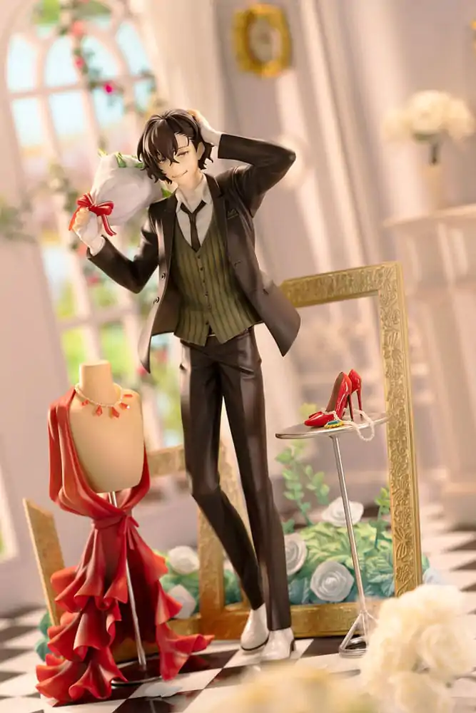 Bungo Stray Dogs PVC socha 1/8 Dazai Osamu Dress Up Ver. Deluxe Edition 26 cm fotografii produktu