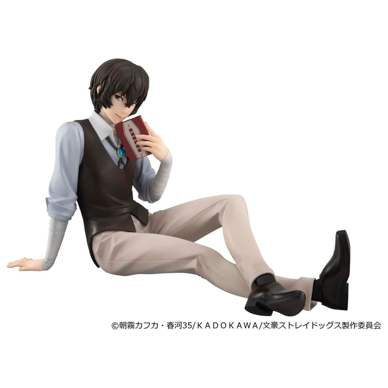 Bungo Stray Dogs G.E.M. Series PVC figurka Dazai san Palm Size fotografii produktu