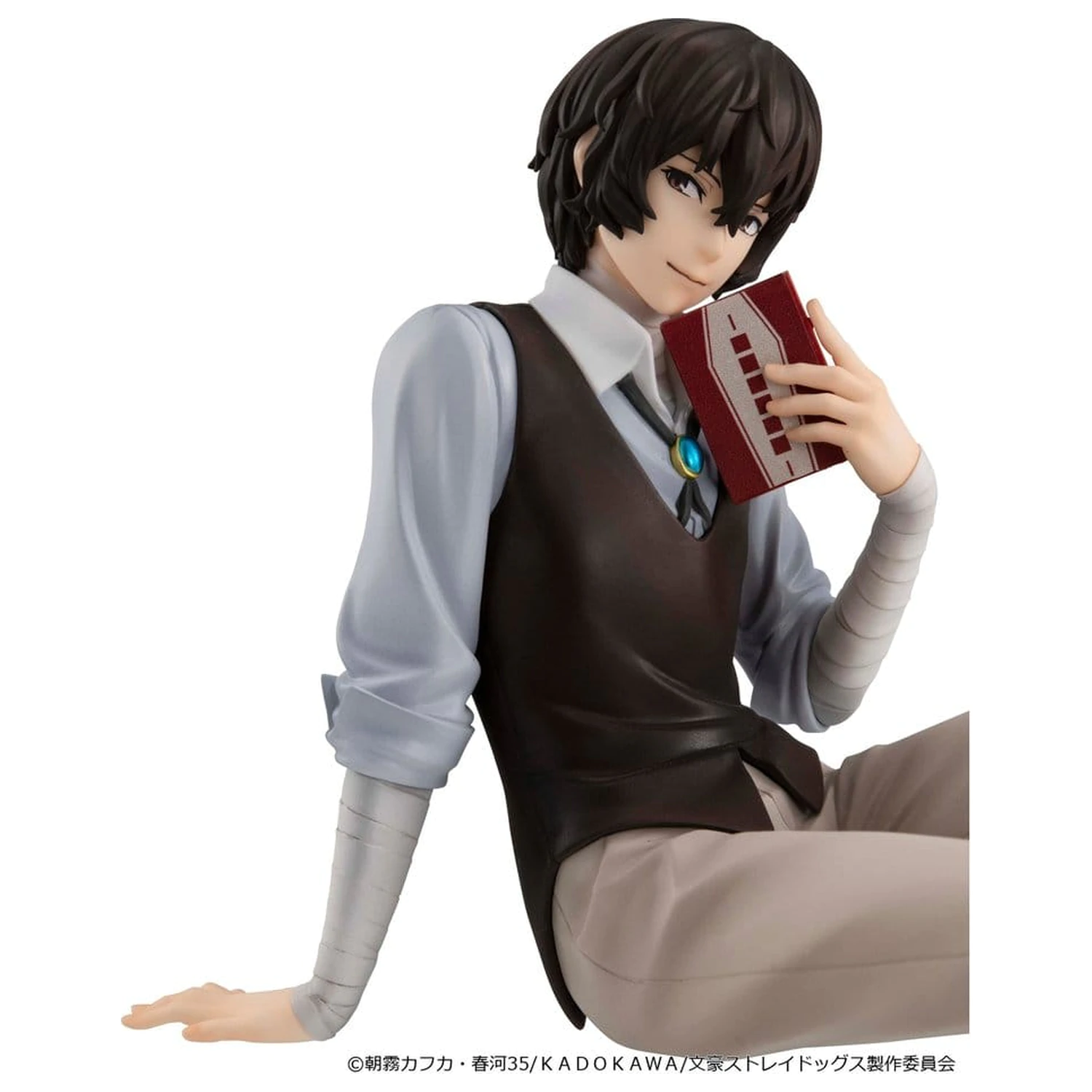 Bungo Stray Dogs G.E.M. Series PVC figurka Dazai san Palm Size fotografii produktu