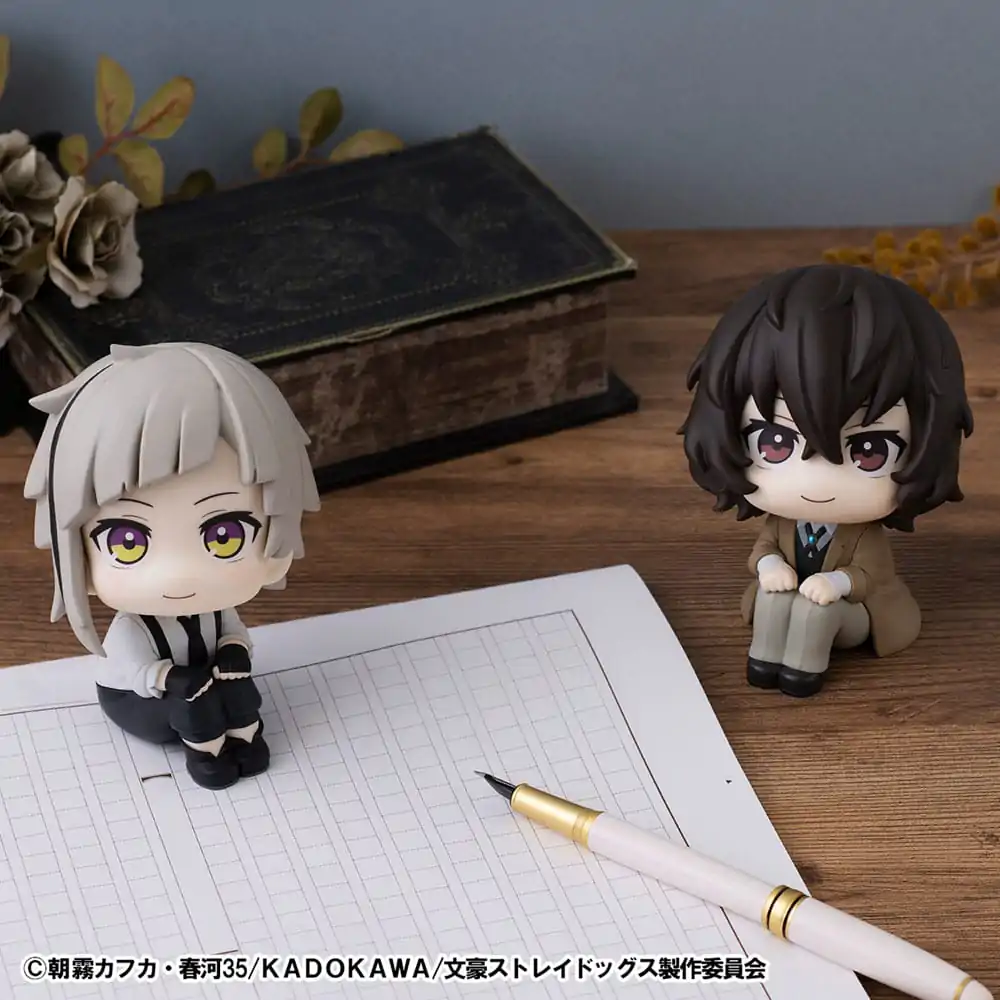 Bungo Stray Dogs Look Up PVC soška Atsushi Nakajima & Osamu Dazai set (s dárkem) 11 cm fotografii produktu