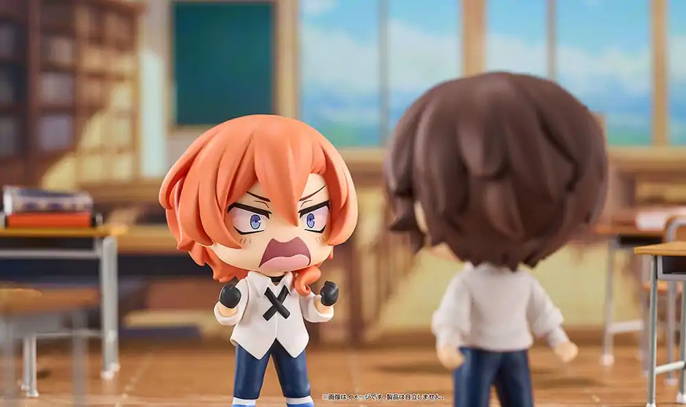 Bungo Stray Dogs Wan! Chibi figurky Osamu Dazai & Chuya Nakahara: čtrnáctiletá verze 8 cm fotografii produktu