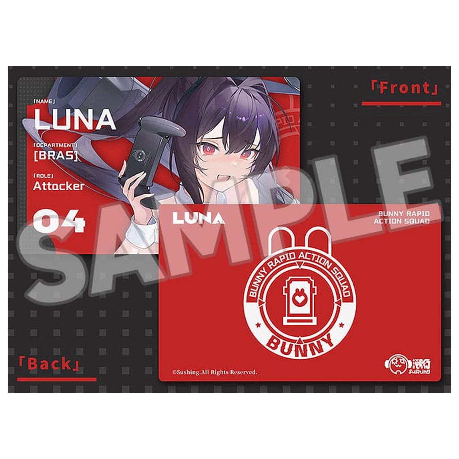 Bunny Rapid Action Squad Akční figurka 1/12 Attacker Runa 16 cm fotografii produktu