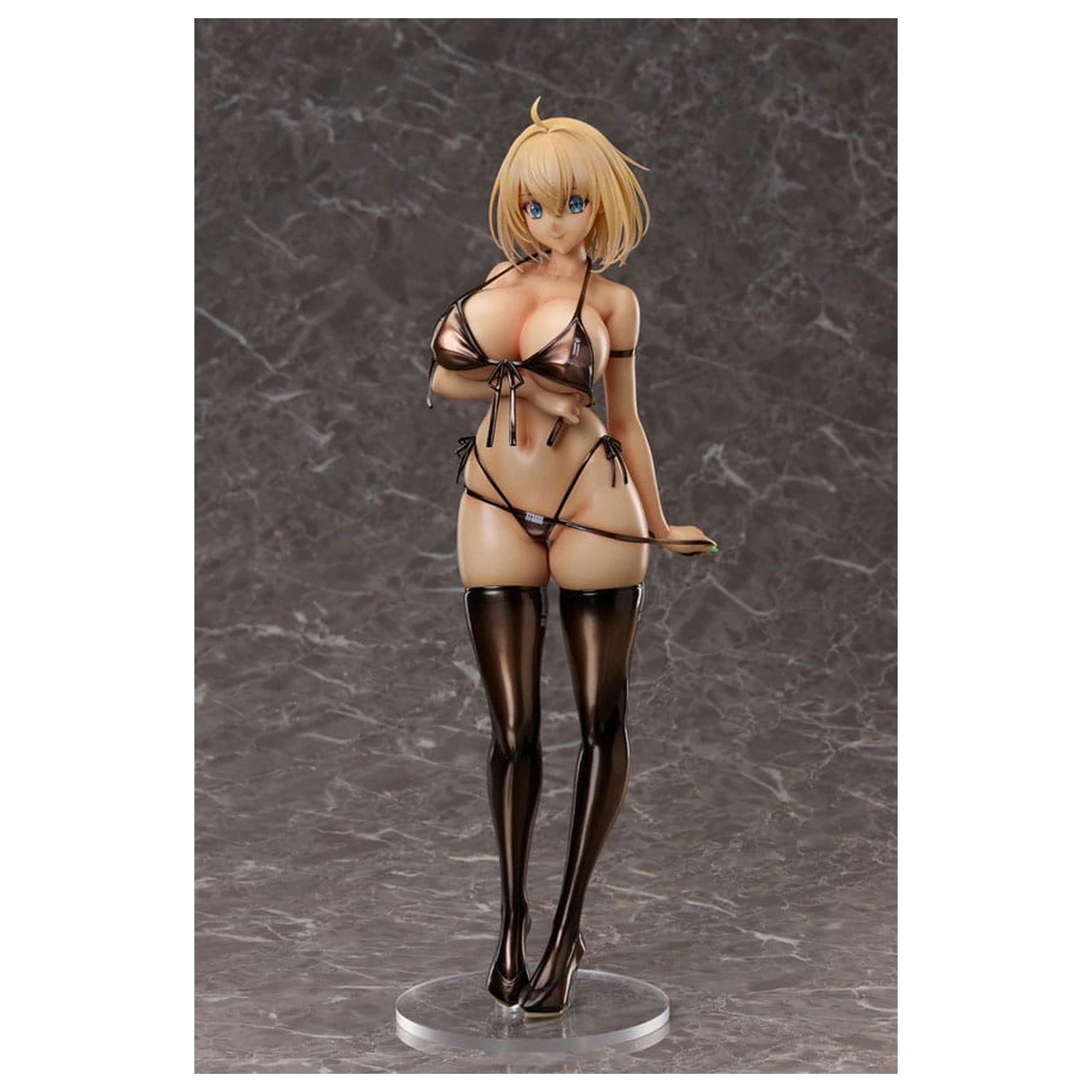 Socha z PVC "Bunny Suit Planning" 1/4 Sophia F. Shirring: Black Bikini Ver. 42 cm fotografii produktu