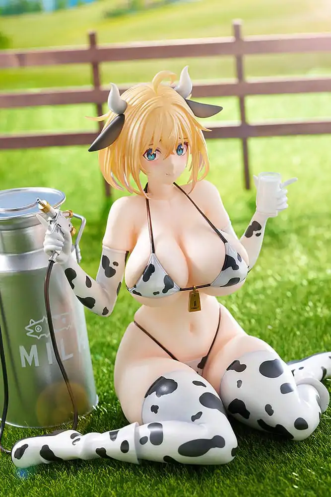 Bunny Suit Planning PVC Socha 1/6 Sophia F. Shirring Cow Bikini Ver. 16 cm fotografii produktu