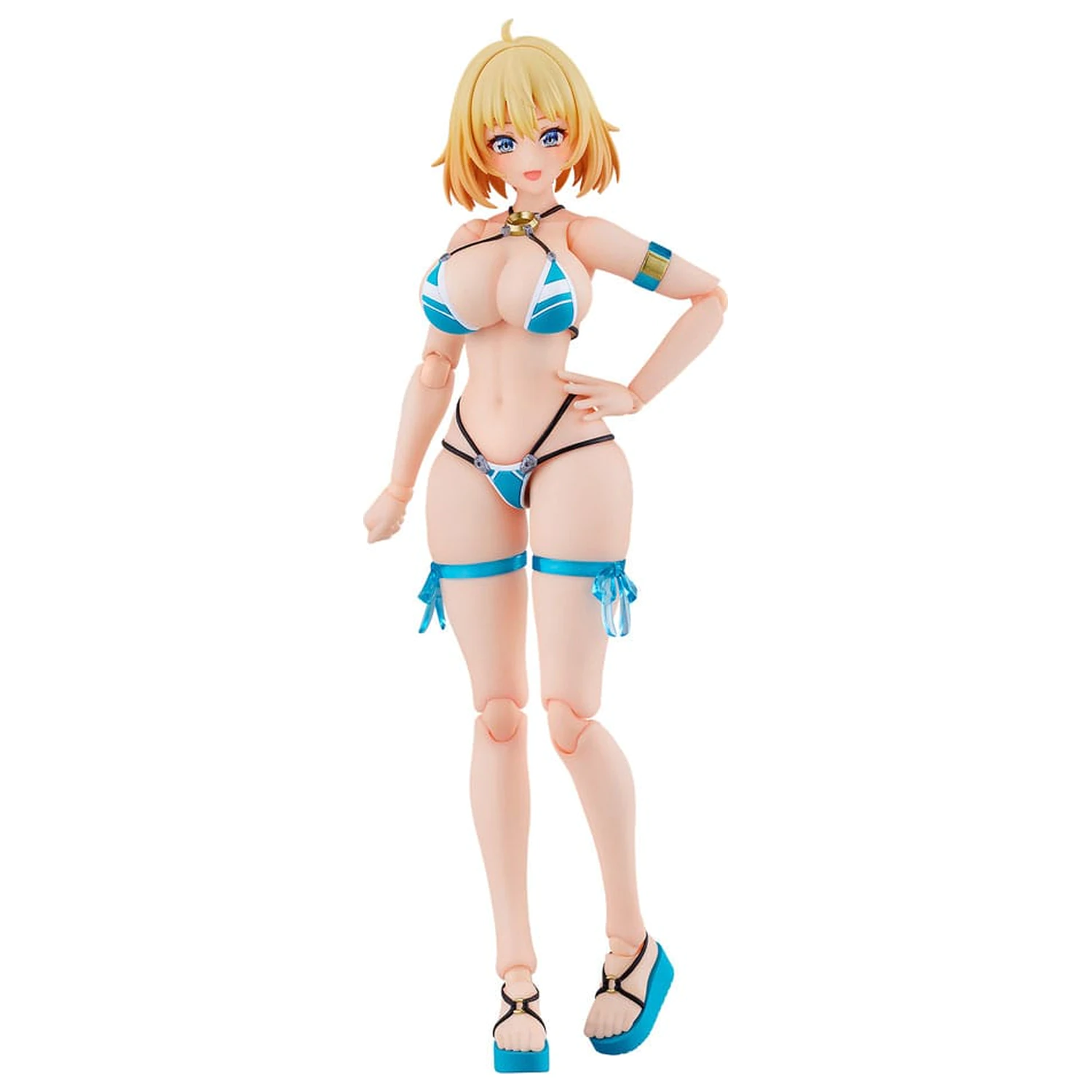 Bunny Suit Planning Figma akční figurka Sophia F. Shirring: Swimsuit Ver. 15 cm fotografii produktu