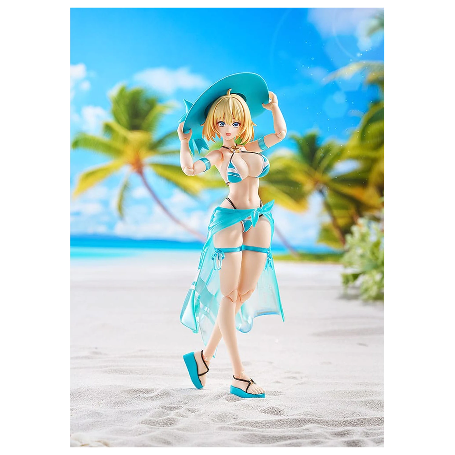 Bunny Suit Planning Figma akční figurka Sophia F. Shirring: Swimsuit Ver. 15 cm fotografii produktu