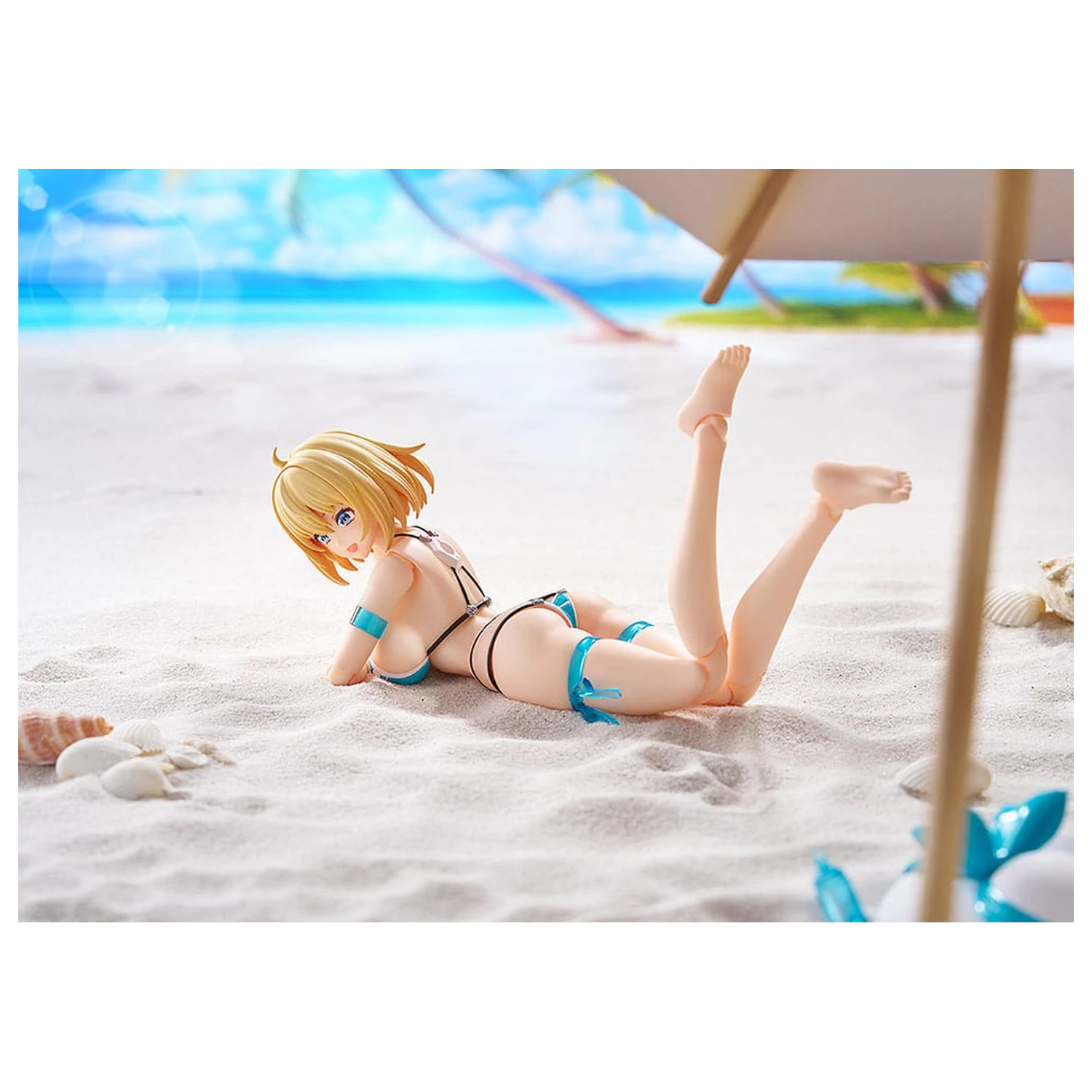 Bunny Suit Planning Figma akční figurka Sophia F. Shirring: Swimsuit Ver. 15 cm fotografii produktu