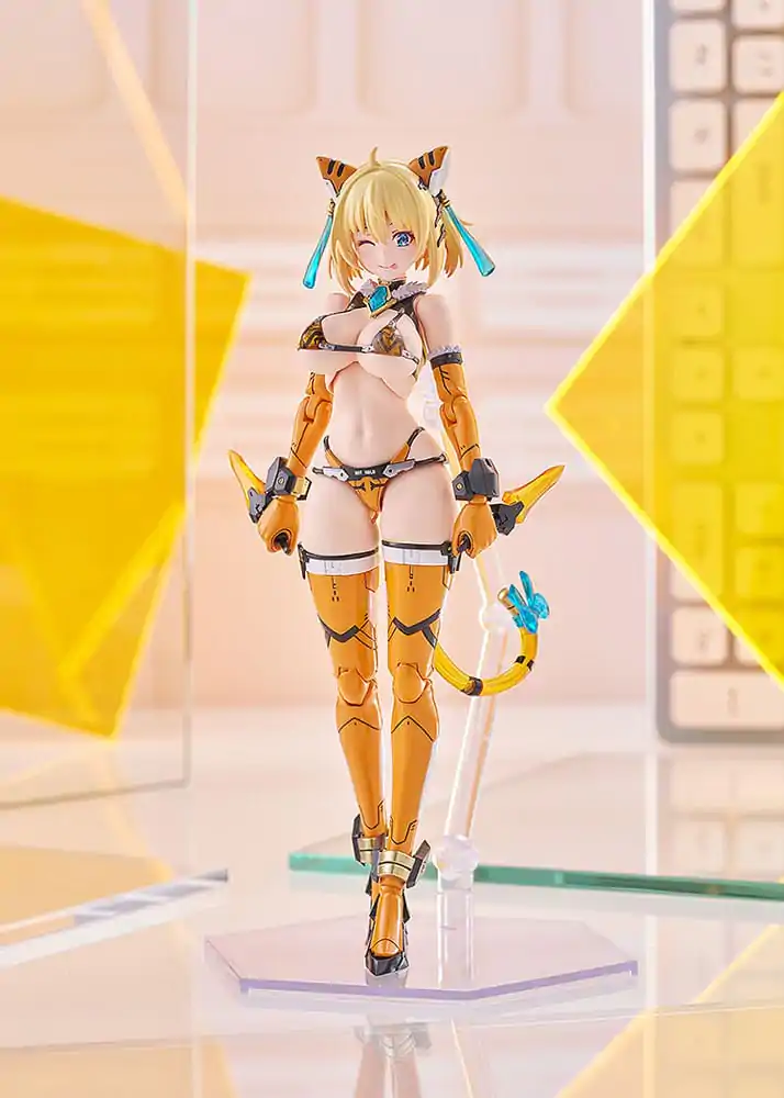 Bunny Suit plánovací plastová stavebnice PLAMAX BP-02 Sophia F. Shirring Tiger Armor Ver. 16 cm fotografii produktu