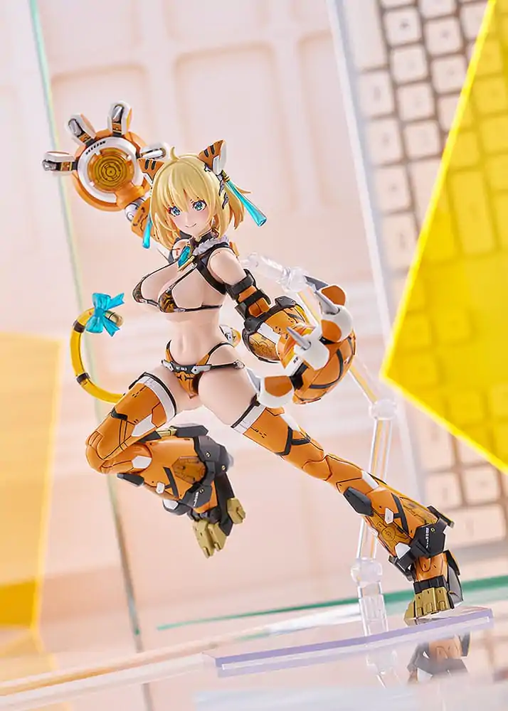 Bunny Suit plánovací plastová stavebnice PLAMAX BP-02 Sophia F. Shirring Tiger Armor Ver. 16 cm fotografii produktu