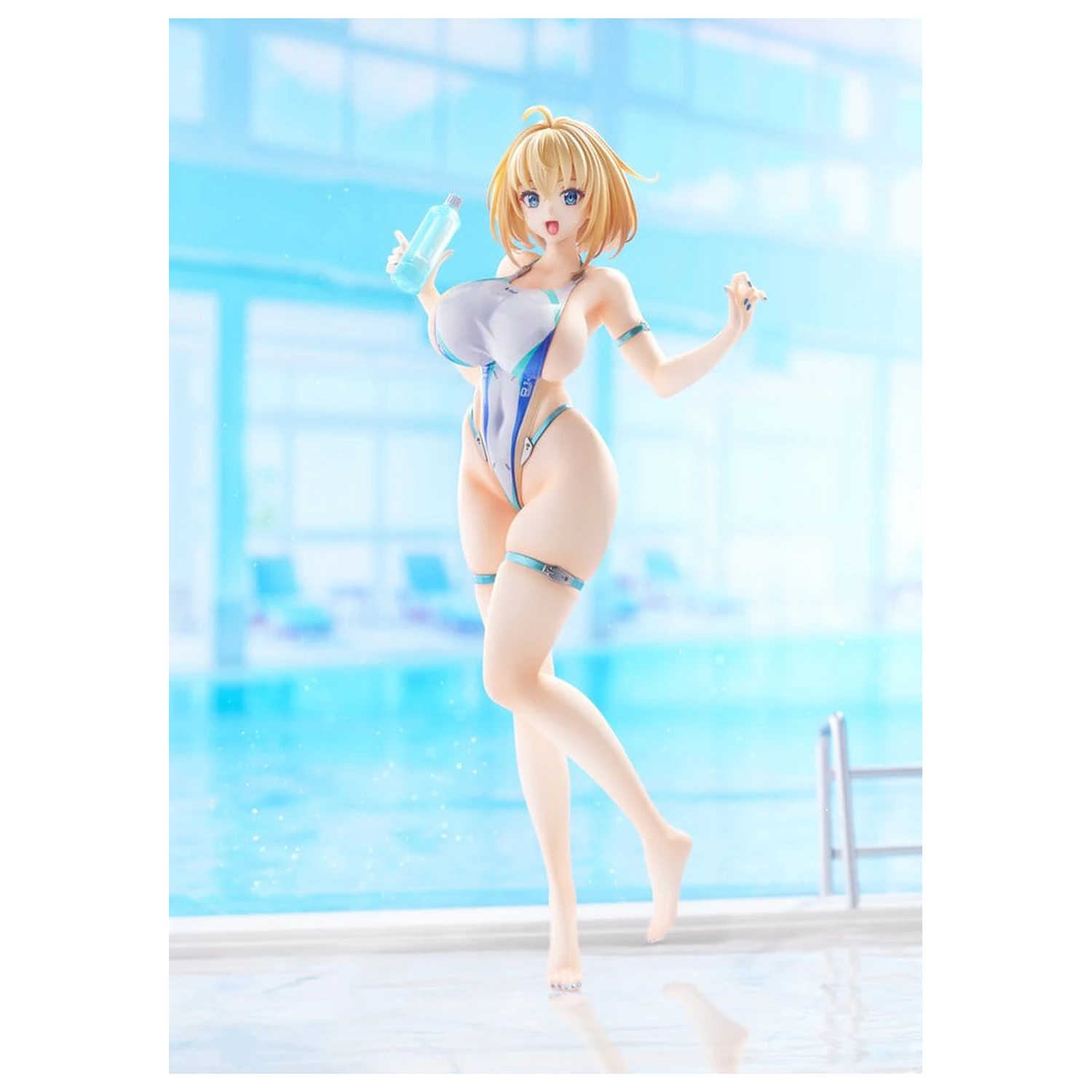 Bunny Suit Planning Statue PVC 1/6 Sophia F. Shirring High-cut Swimsuit Ver. 27 cm fotografii produktu