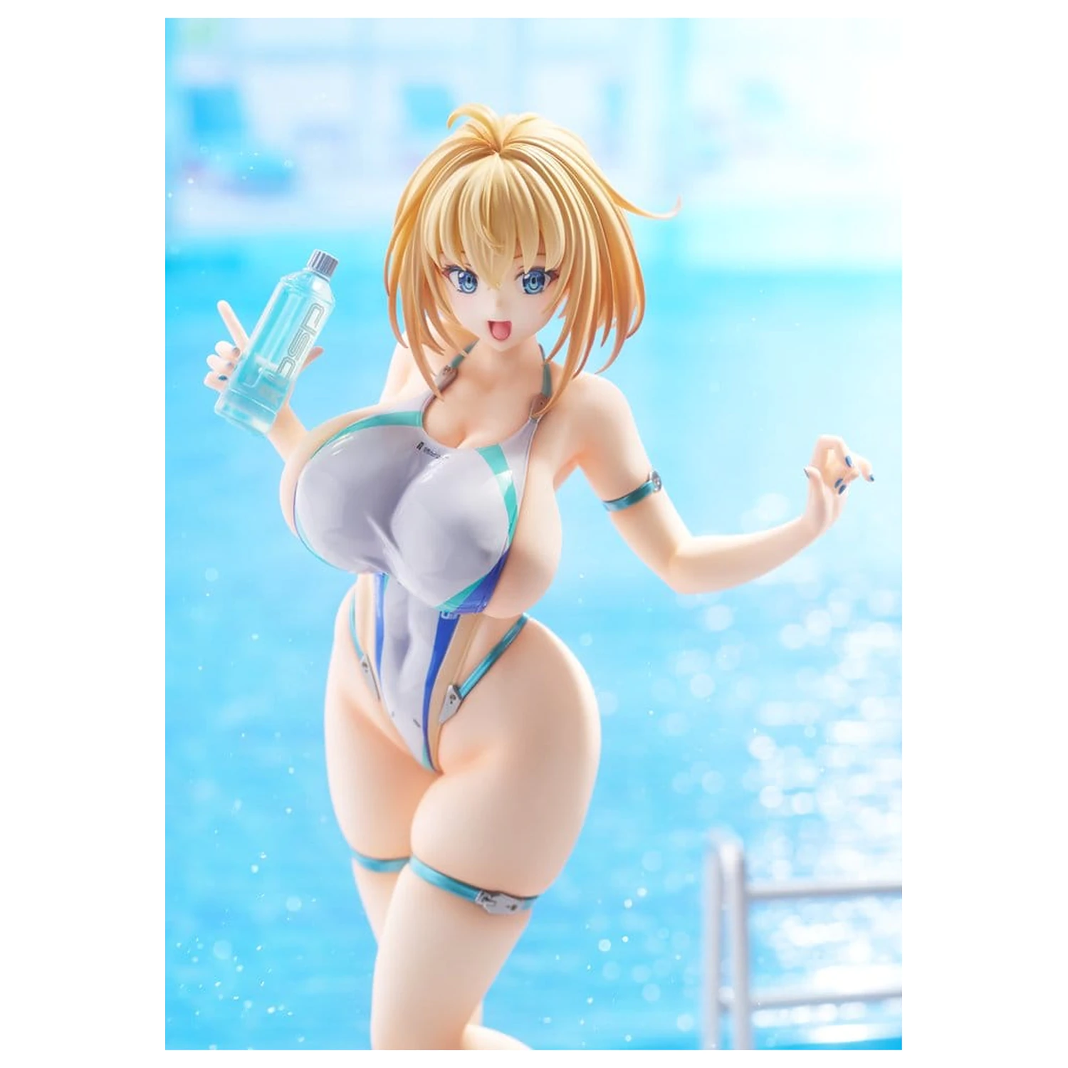 Bunny Suit Planning Statue PVC 1/6 Sophia F. Shirring High-cut Swimsuit Ver. 27 cm fotografii produktu