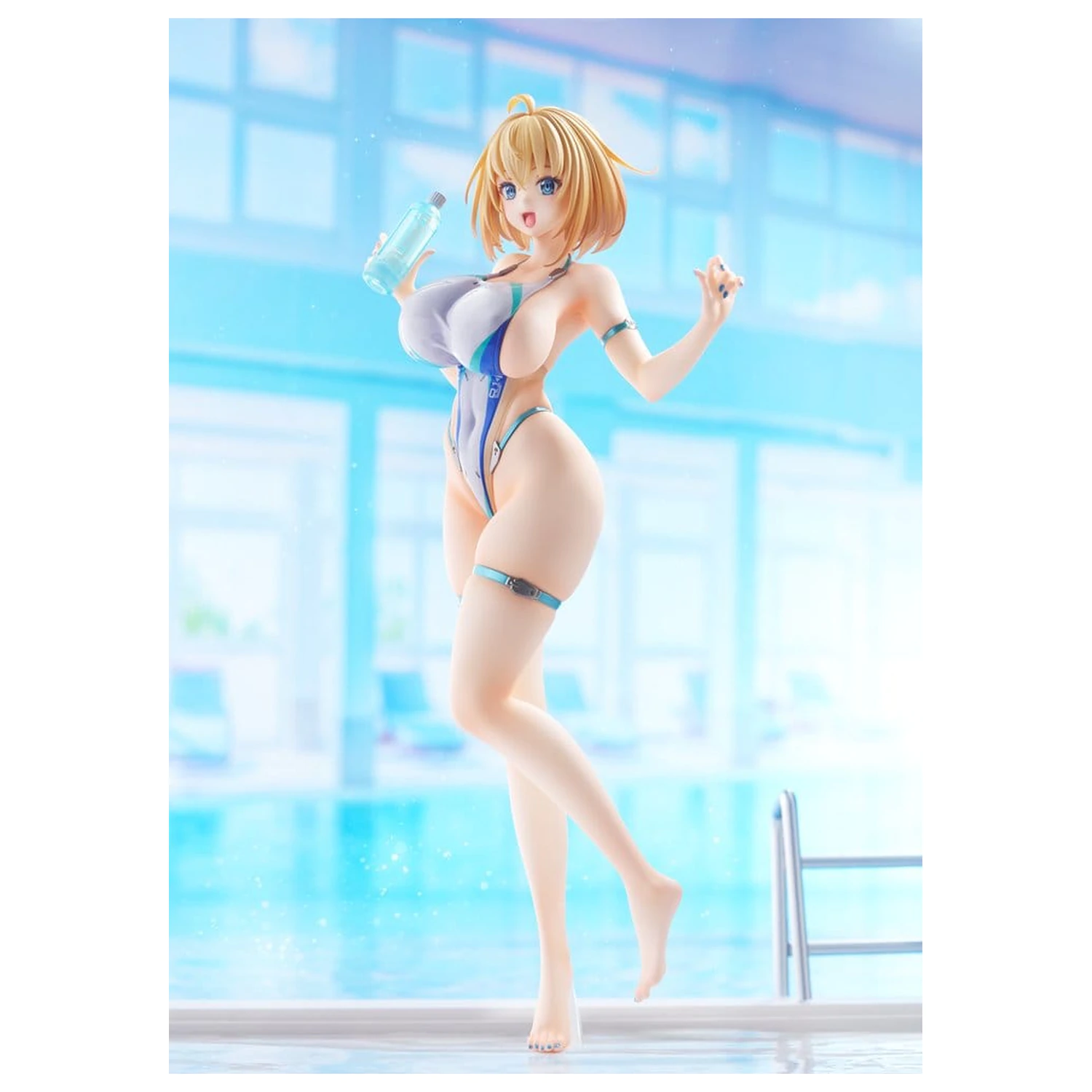 Bunny Suit Planning Statue PVC 1/6 Sophia F. Shirring High-cut Swimsuit Ver. 27 cm fotografii produktu