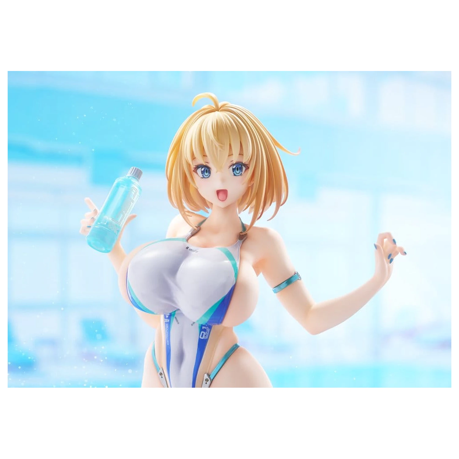 Bunny Suit Planning Statue PVC 1/6 Sophia F. Shirring High-cut Swimsuit Ver. 27 cm fotografii produktu