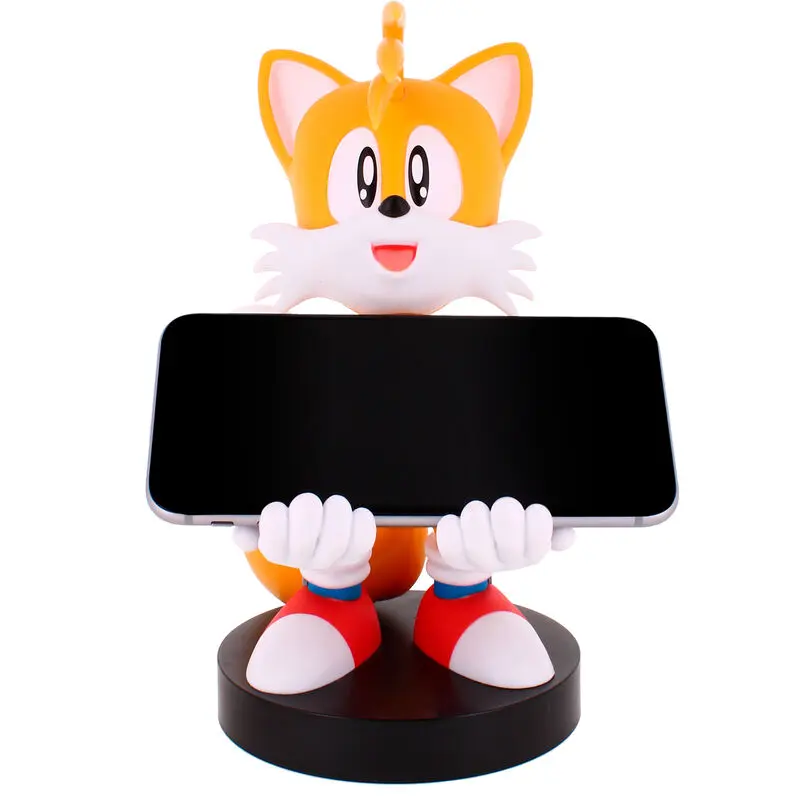 Sonic Tails figure clamping bracket Cable guy 20 cm fotografii produktu