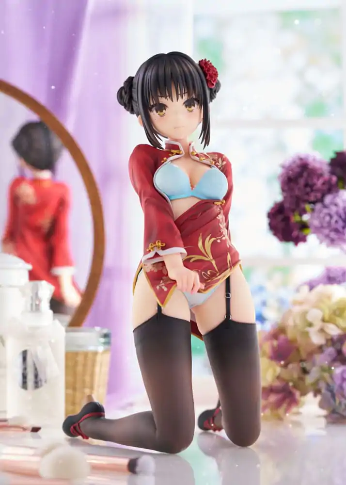 Cafe Stella and the Reaper´s Butterfly PVC socha 1/3.5 Natsume Shiki Chinese Clothes Ver. AmiAmi Limited Edition 30 cm fotografii produktu