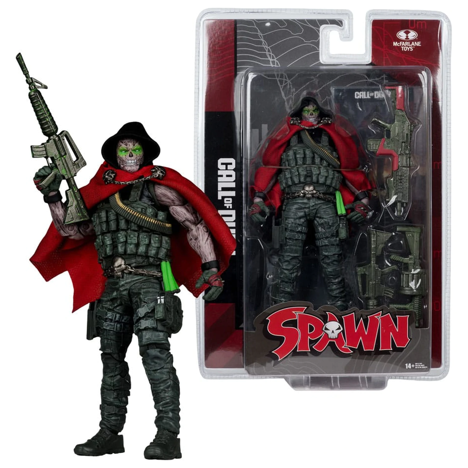 Call of Duty Akční figurka Burned Spawn 18 cm fotografii produktu