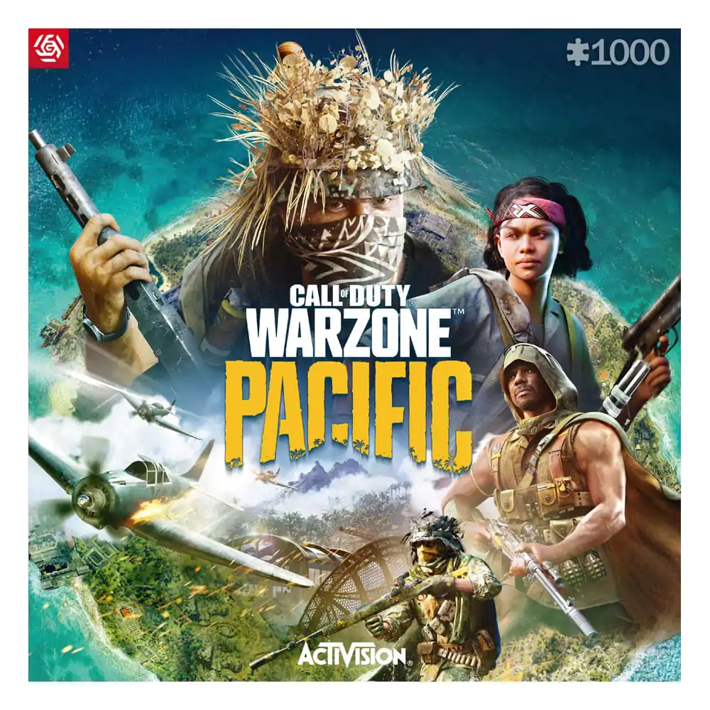 Call of Duty Herní Puzzle Warzone Pacific (1000 dílků) fotografii produktu