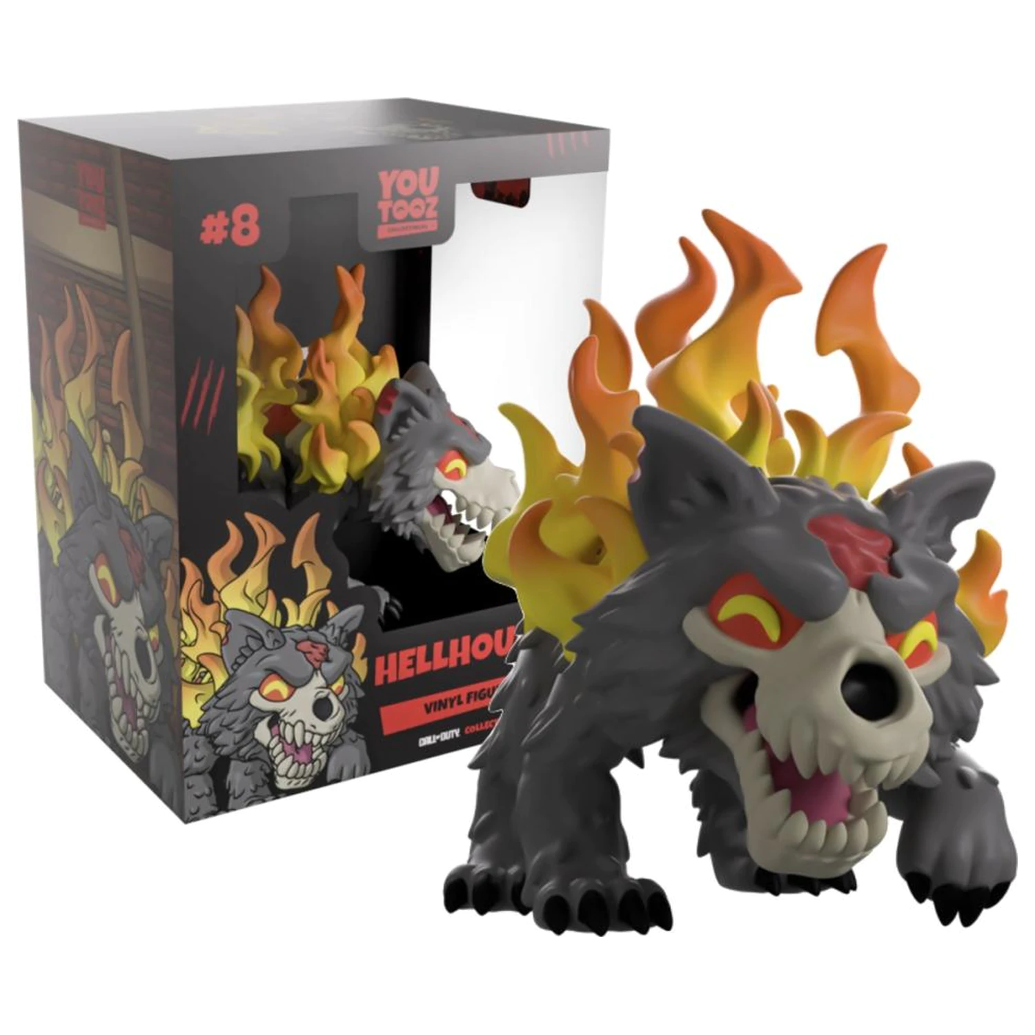 Figurka Call of Duty Hellhound Youtooz 9 cm fotografii produktu