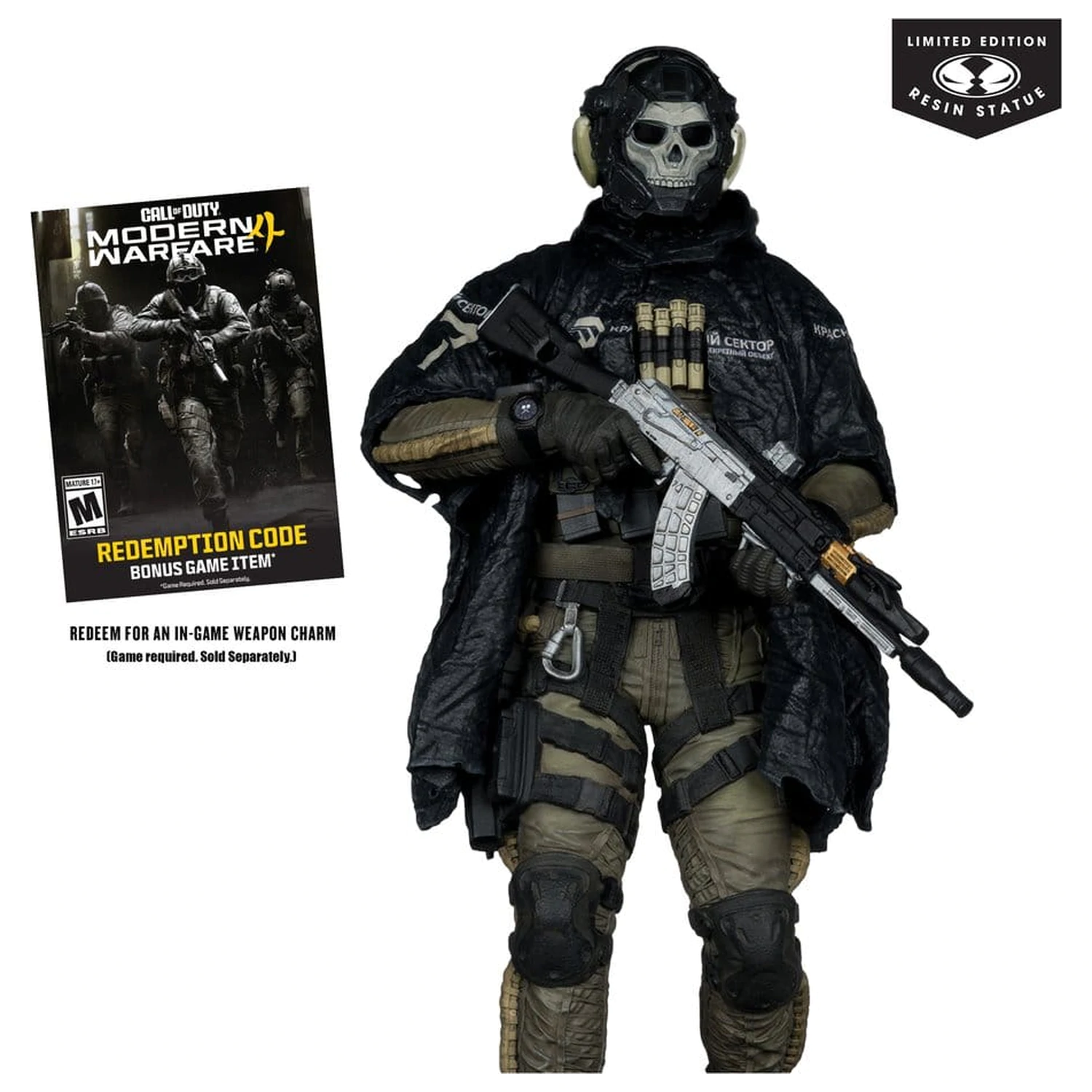 Socha Call of Duty: Modern Warfare 4 1/6 Ghost 32 cm fotografii produktu