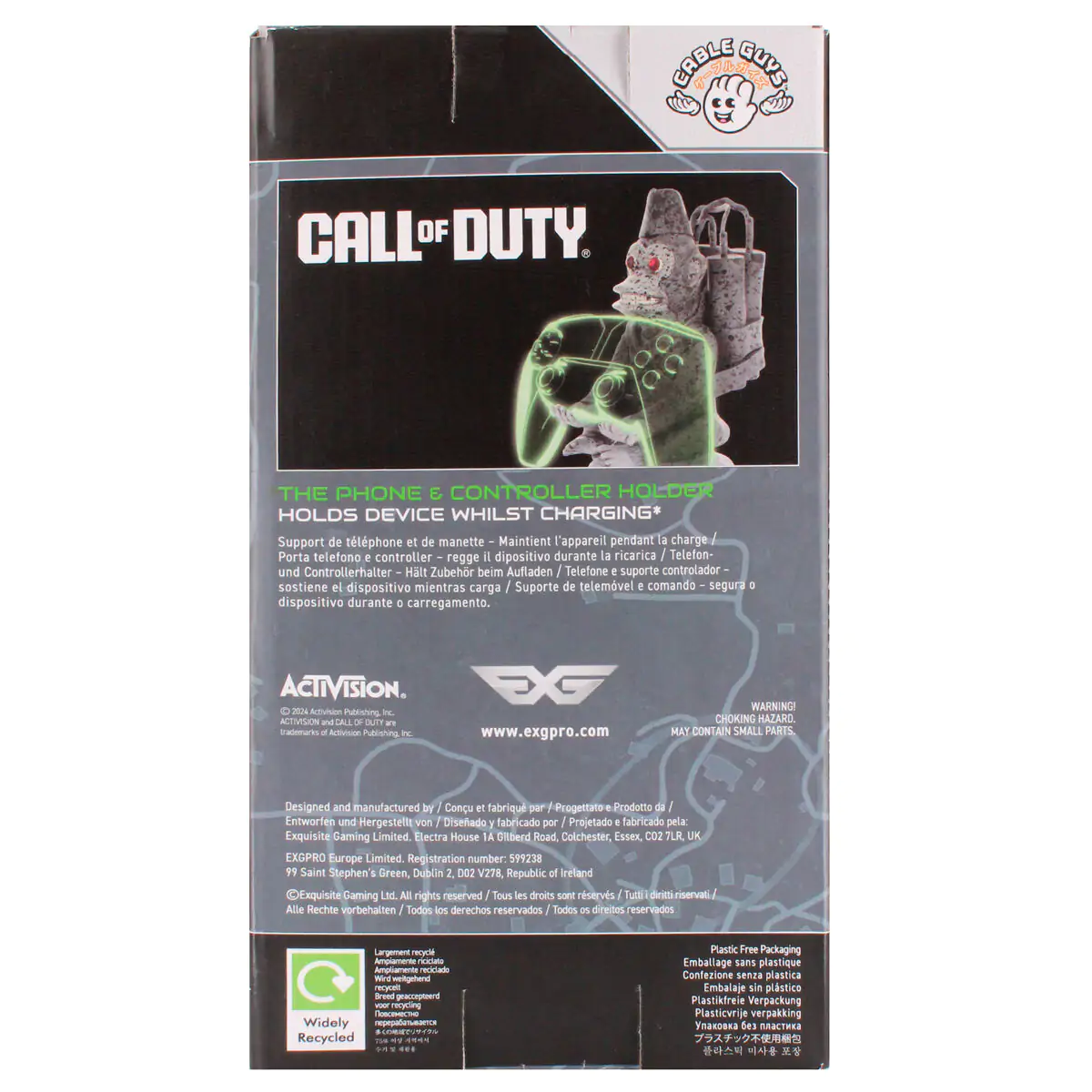 Call of Duty Toasted Monkey Bomb figurka upínací držák Cable guy 21 cm fotografii produktu