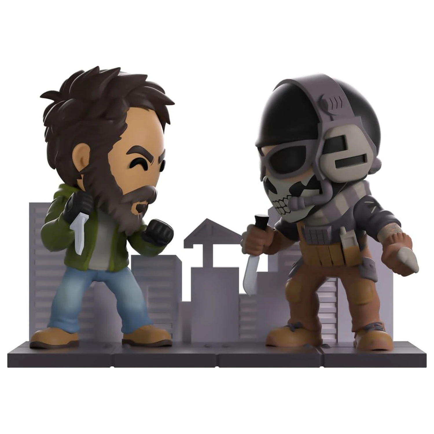 Call of Duty vinylová figurka Captain Price vs Ghost 13 cm fotografii produktu