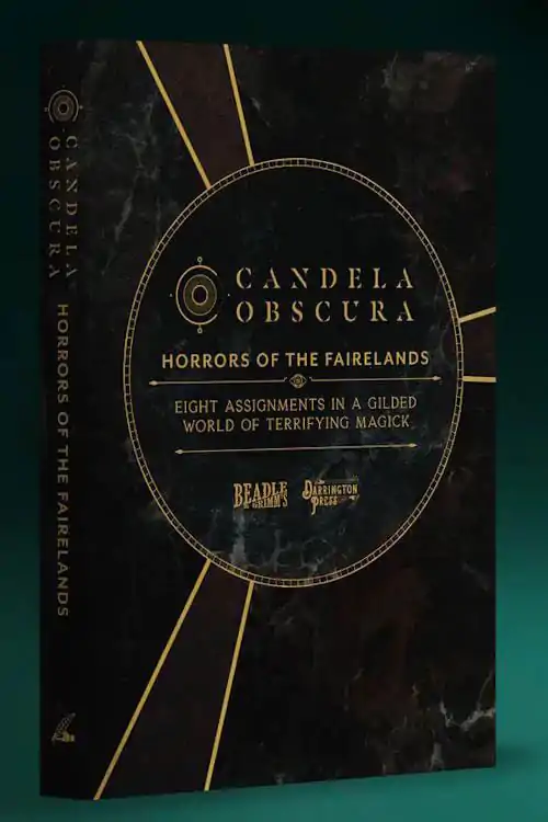 Candela Obscura Assignment Book Horrors of the Fairelands – Kniha úkolů fotografii produktu