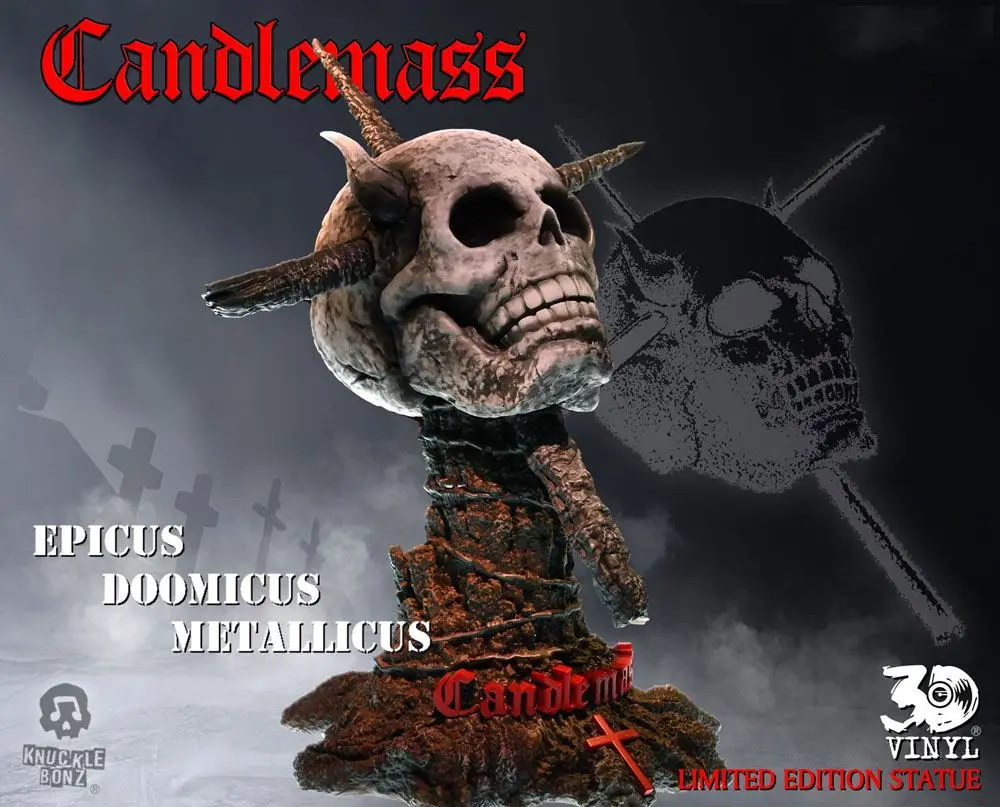 Candlemass 3D vinylová soška Epicus Doomicus Metallicus 25 x 25 cm fotografii produktu