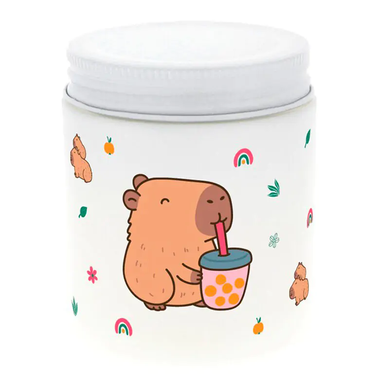 Aromatická svíčka Capibara Bubble Tea fotografii produktu