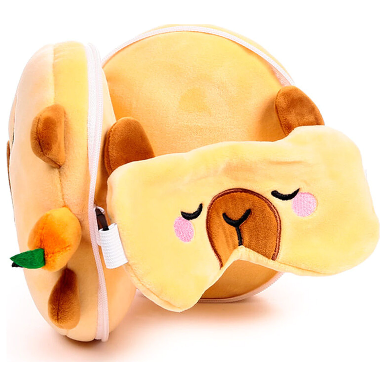 Capibara Duke Relaxeazzz cestovní polštář maska na oči fotografii produktu