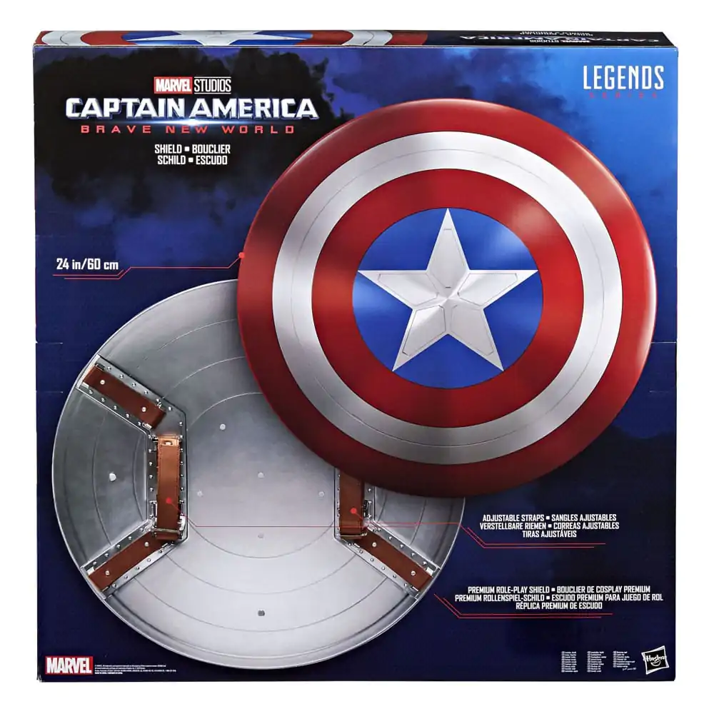 Captain America: Brave New World Marvel Legends Premium Role-Play Štít 60 cm fotografii produktu