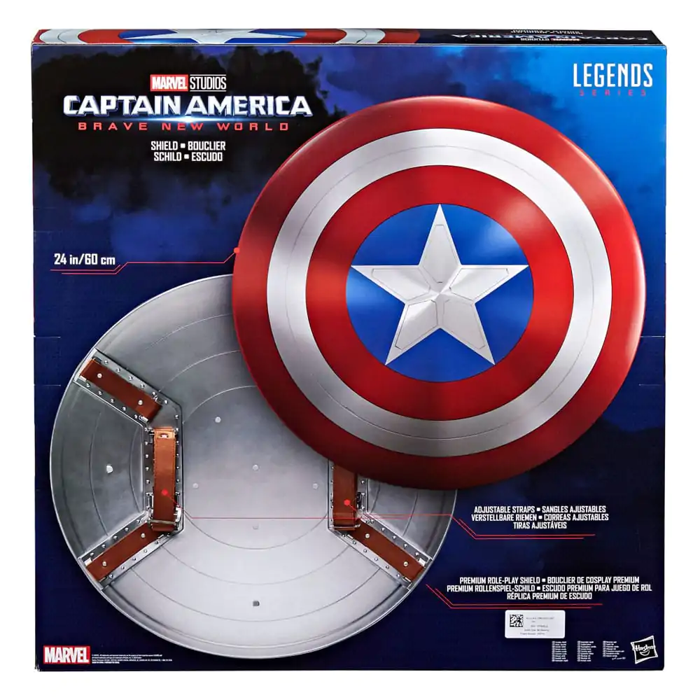 Captain America: Brave New World Marvel Legends Premium Role-Play Štít 60 cm fotografii produktu