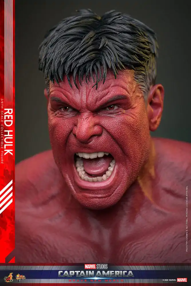 Captain America: Brave New World Movie Masterpiece Akční figurka 1/6 Red Hulk 47 cm fotografii produktu