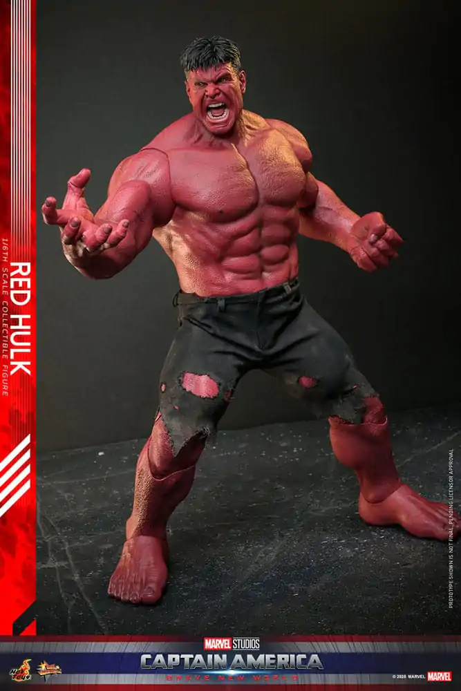 Captain America: Brave New World Movie Masterpiece Akční figurka 1/6 Red Hulk 47 cm fotografii produktu