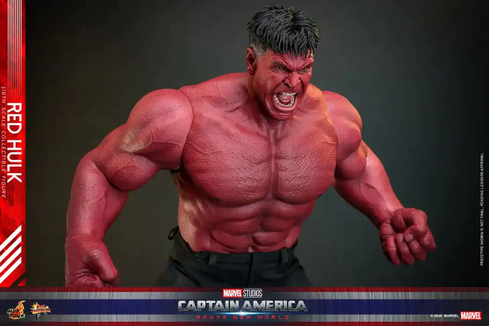 Captain America: Brave New World Movie Masterpiece Akční figurka 1/6 Red Hulk 47 cm fotografii produktu