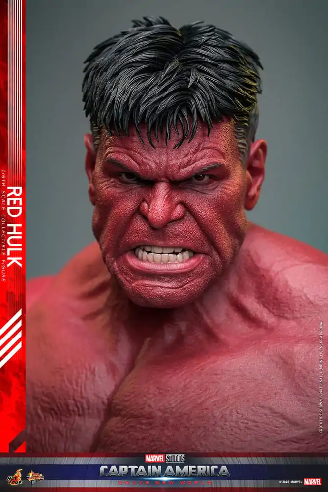 Captain America: Brave New World Movie Masterpiece Akční figurka 1/6 Red Hulk 47 cm fotografii produktu