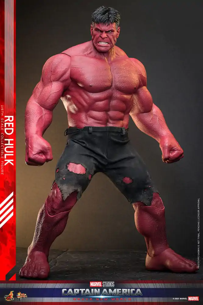 Captain America: Brave New World Movie Masterpiece Akční figurka 1/6 Red Hulk 47 cm fotografii produktu